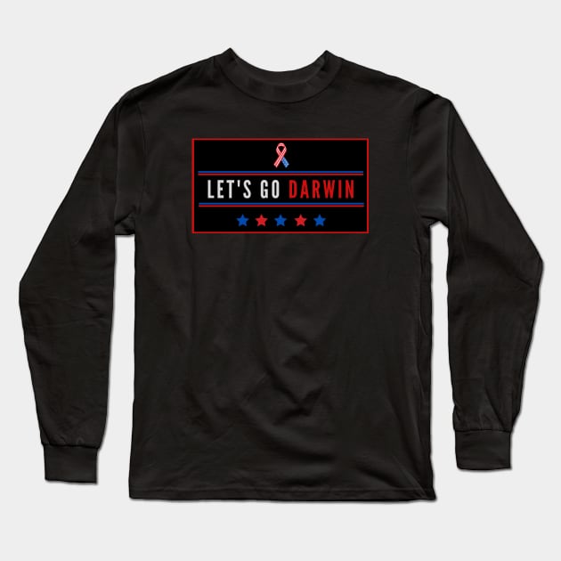 Let's Go Darwin Long Sleeve T-Shirt by 29 hour design